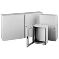 1/4 Turn Latch Electrical Enclosures, 36 in H, 10 in D, 30 in W, 12, 13, 4, Steel
