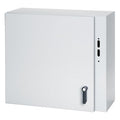 Latch with Disconnect Handle Electrical Enclosures, 30 in H, 8 in D, 26 in W, 12, 4, Steel