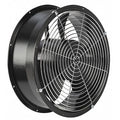 Axial Fan, Round, 115V AC, Cast Aluminum, 10" W.