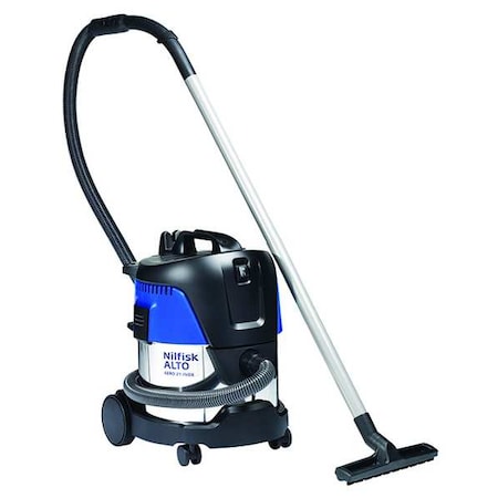 Industrial, Shop Vacuum, 5 gal, HEPA, 3600 l/min, 1 1/2 hp