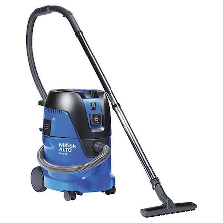 Industrial, Shop Vacuum, 6 gal, HEPA, 3600 l/min, 1 1/2 hp