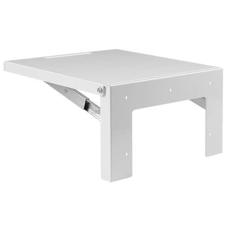 Folding Shelf, Large, White, 12in.Hx18in.L