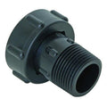 Adapter, 1 in. MIPT, 350 psi