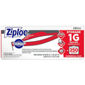 Reclosable Poly Bag, Zip Seal, 10-15/16" x 10-1/2", 1.75 mil Thickness, Clear, 250PK