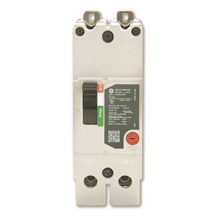 Molded Case Circuit Breaker, TEYL Series, 70A, 2 Pole, 277/480V AC, 65kA at 277/480V AC