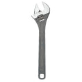 Adj. Wrench, Steel, Black Phosphate, 15"
