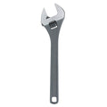 Adj. Wrench, Steel, Black Phosphate, 18"