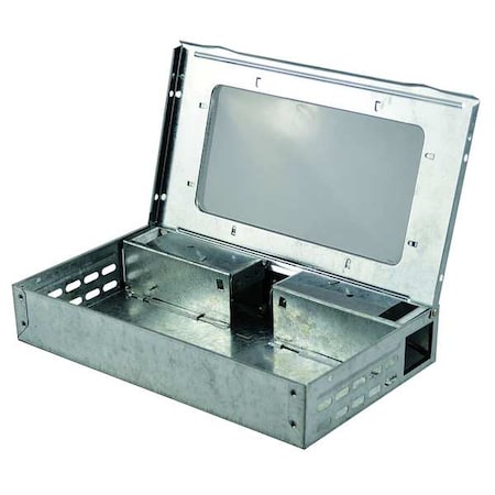 Mouse Trap, Clear, 10.5x6.5x2 In