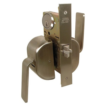 Mortise Lockset, Paddleset, Grd. 1