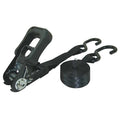 Cargo Strap, Ratchet, 12ft x 1-1/4In, PK2