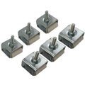 Dual Wheel Appliance Caster, Nylon, PK6