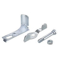 Caster Brake Kit, Over Wheel Strap, 6 in.
