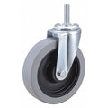 Swivel Stem Caster, Polyurthn, 5 in, 300 lb