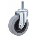 Swivel Stem Caster, Polyurthn, 4 in, 275 lb