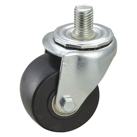 Swivel Stem Caster, Polyolfn, 3 in, 350 lb.