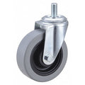 Stem Caster, 4"dia, Polyurethane, 275lb