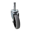 Swivel Stem Caster, Polyurthn, 4 in, 140 lb