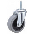 Swivel Stem Caster, PolyU, 3-1/2 in, 250 lb