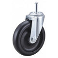 Swivel Stem Caster, Polyolfn, 5 in, 300 lb.