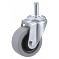 Swivel Stem Caster, TPR, 3 in., 210 lb.