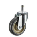 Swivel Stem Caster, Polyurthn, 4 in, 275 lb