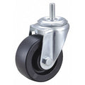 Stem Caster, 3 in Dia, Polyolefin, 210lb