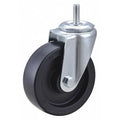 Swivel Stem Caster, Polyolfn, 4 in, 275 lb.