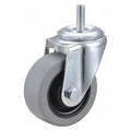 Swivel Stem Caster, Polyurthn, 3 in, 210 lb