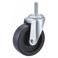 Swivel Stem Caster, Polyolfn, 4 in, 275 lb.