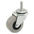Swivel Stem Caster, TPR, 2 in., 75 lb.