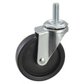Swivel Stem Caster, Polyolfn, 4 in, 150 lb.