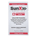 Sunscreen, 0.25 oz, Packet, 30 SPF, PK300