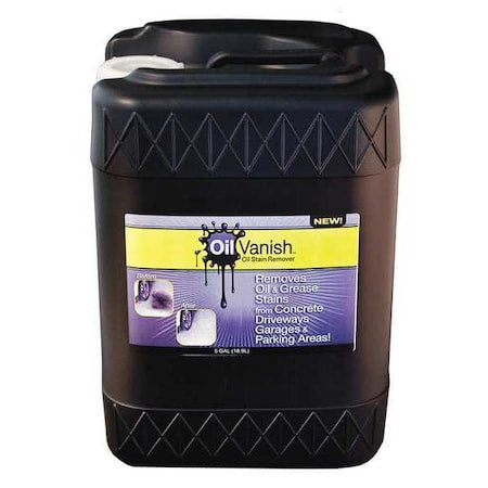 Oil Stain Remover, Pail, 5 gal., Unscented
