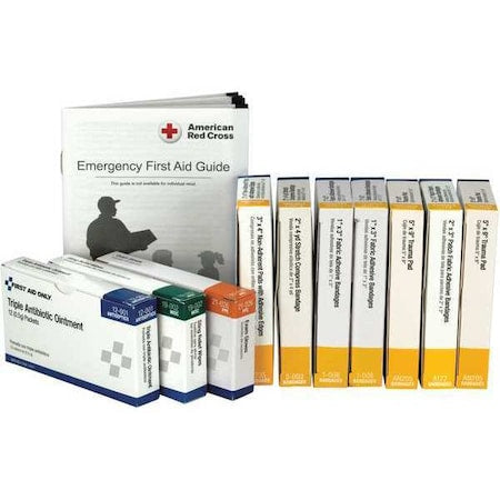 Partial Refill or Kit, Cardboard 80 Components, 25 People Served