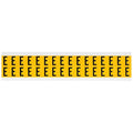 Letter Label, E, 3/4in.Hx9/16in.W, Vinyl