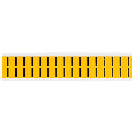 Letter Label, I, 3/4in.Hx9/16in.W, Vinyl