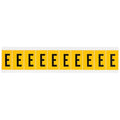 Letter Label, E, 1-1/2in.Hx7/8in.W