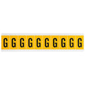 LetterLabel, Vinyl, 1-1/2inH, 7/8inW