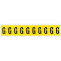 LetterLabel, Vinyl, 1-1/2inH, 7/8inW