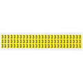 Number Label, 3, 1/2in.Hx11/32in.W, Vinyl