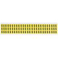 Number Label, Vinyl, 1/2 in H, 3/8 in W