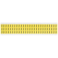 Letter Label, J, 1/2in.Hx11/32in.W, Vinyl