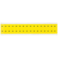 Letter Label, Dash, 3/4in.Hx9/16in.W, Vinyl