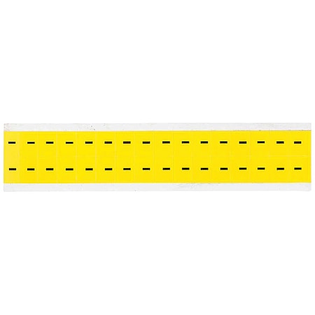 Letter Label, Dash, 3/4in.Hx9/16in.W, Vinyl
