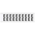 Letter Label, E, 3/4in.Hx21/32in.W, Vinyl