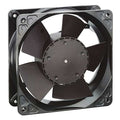 Axial Fan, Square, 24V DC, 1 Phase, Cast Aluminum, 4 11/16 in W.