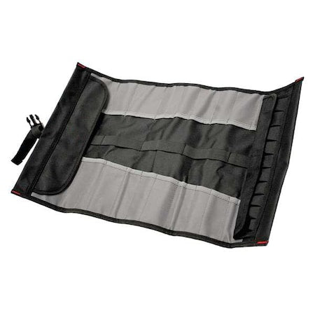 Wrench Roll, Black, Polyester, 34 Pockets