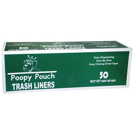 Pet Waste Bags, 13 gal., 1.5 mil