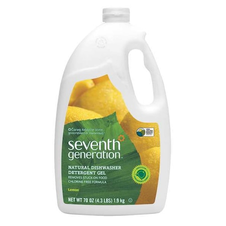 Dishwashing Detergent, Gel, Bottle, PK6