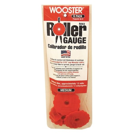 Roller Gauge, 6 PK